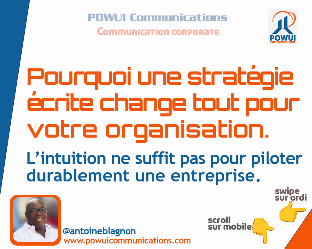 L'intuition ne suffit pas.