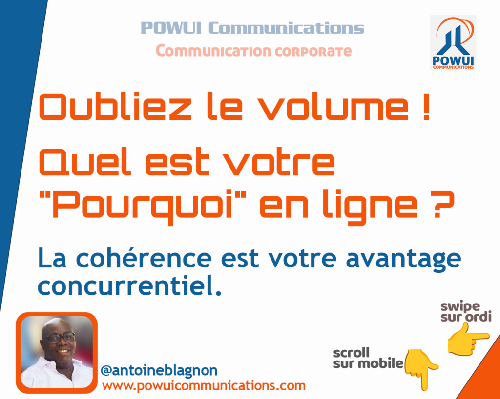La cohérence est un avantage stratégique.