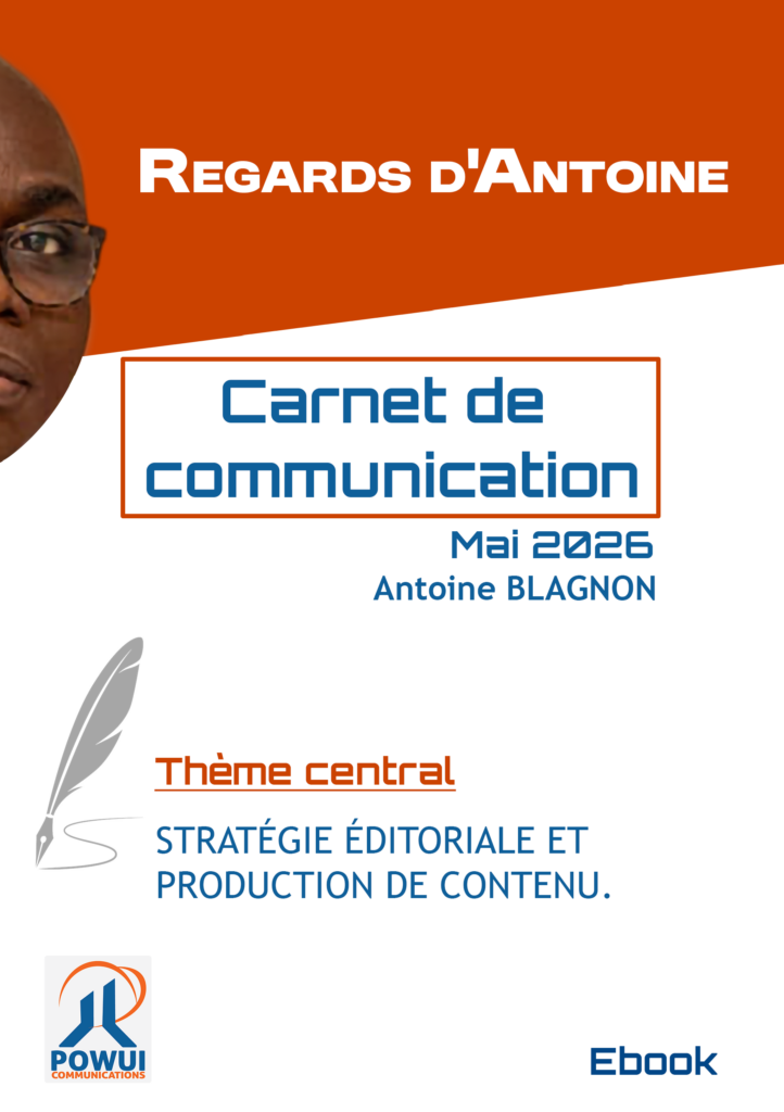 Carnet de communication - Regards d'Antoine - Mai 2026